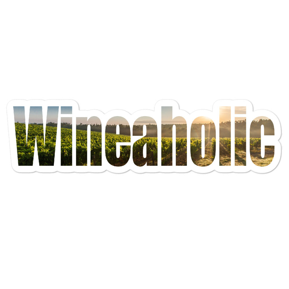 Wineaholic — Sticker
