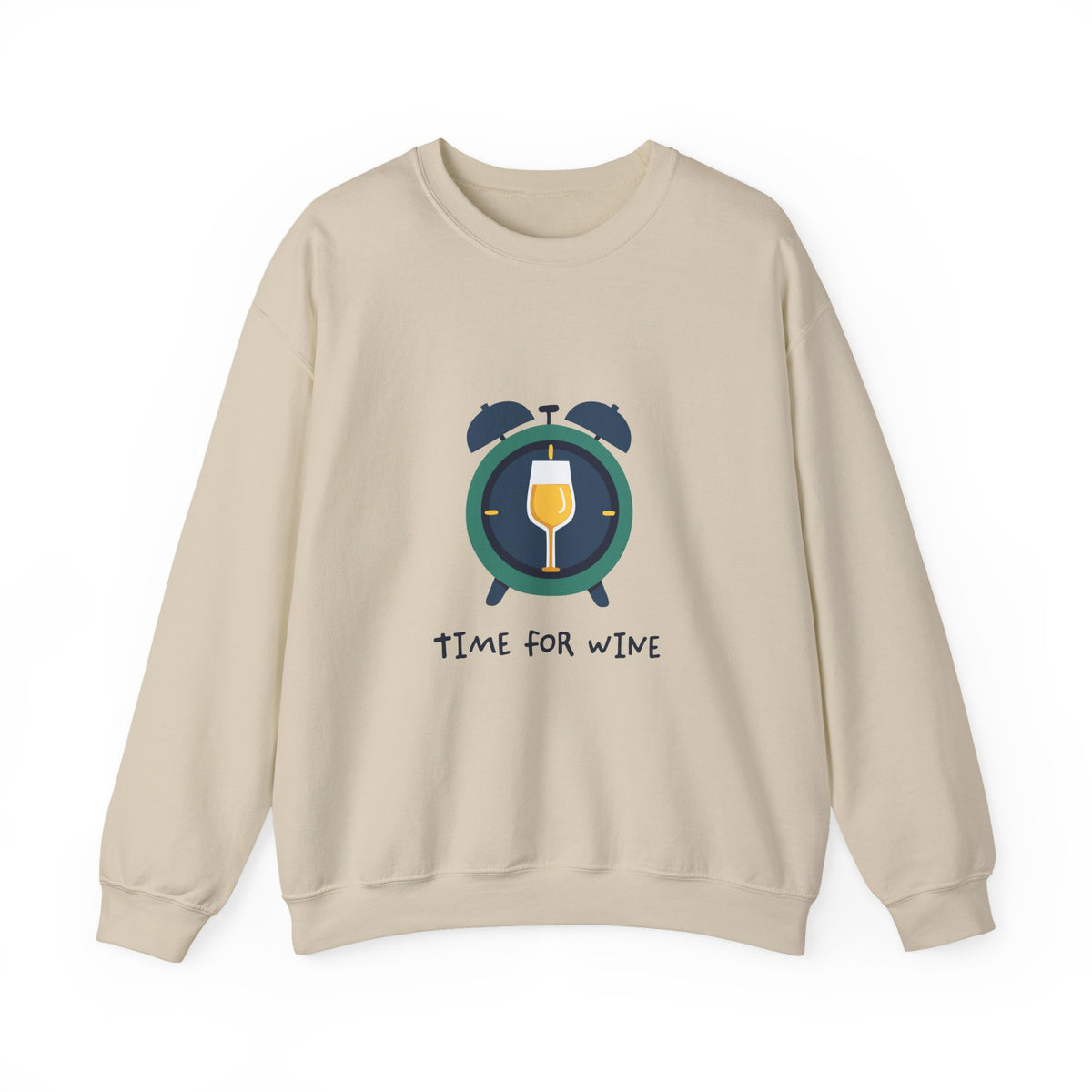 Time for Wine (White Lovers) — Crewneck Sweatshirt