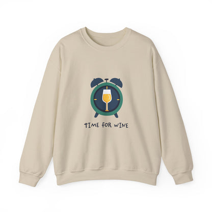 Time for Wine (White Lovers) — Crewneck Sweatshirt