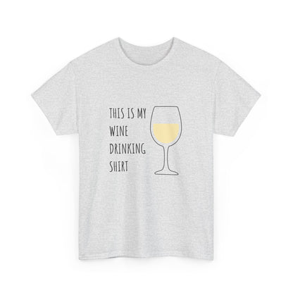 My White Wine Drinking Shirt — Classic Tee