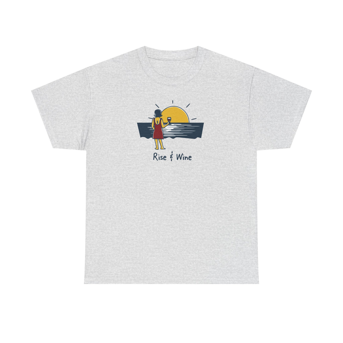 Rise & Wine — Doodle Tee