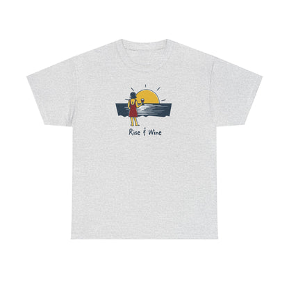 Rise & Wine — Doodle Tee