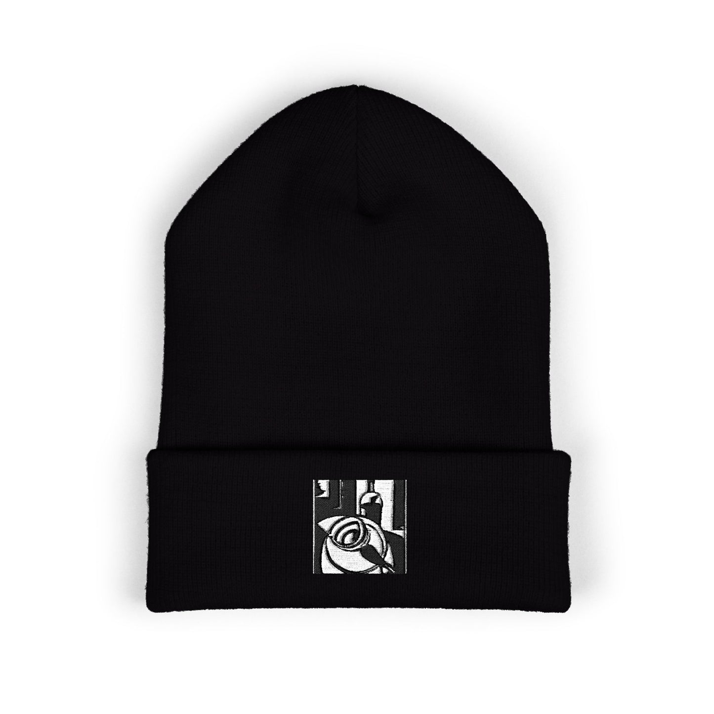 Abstract — Embroidered Beanie