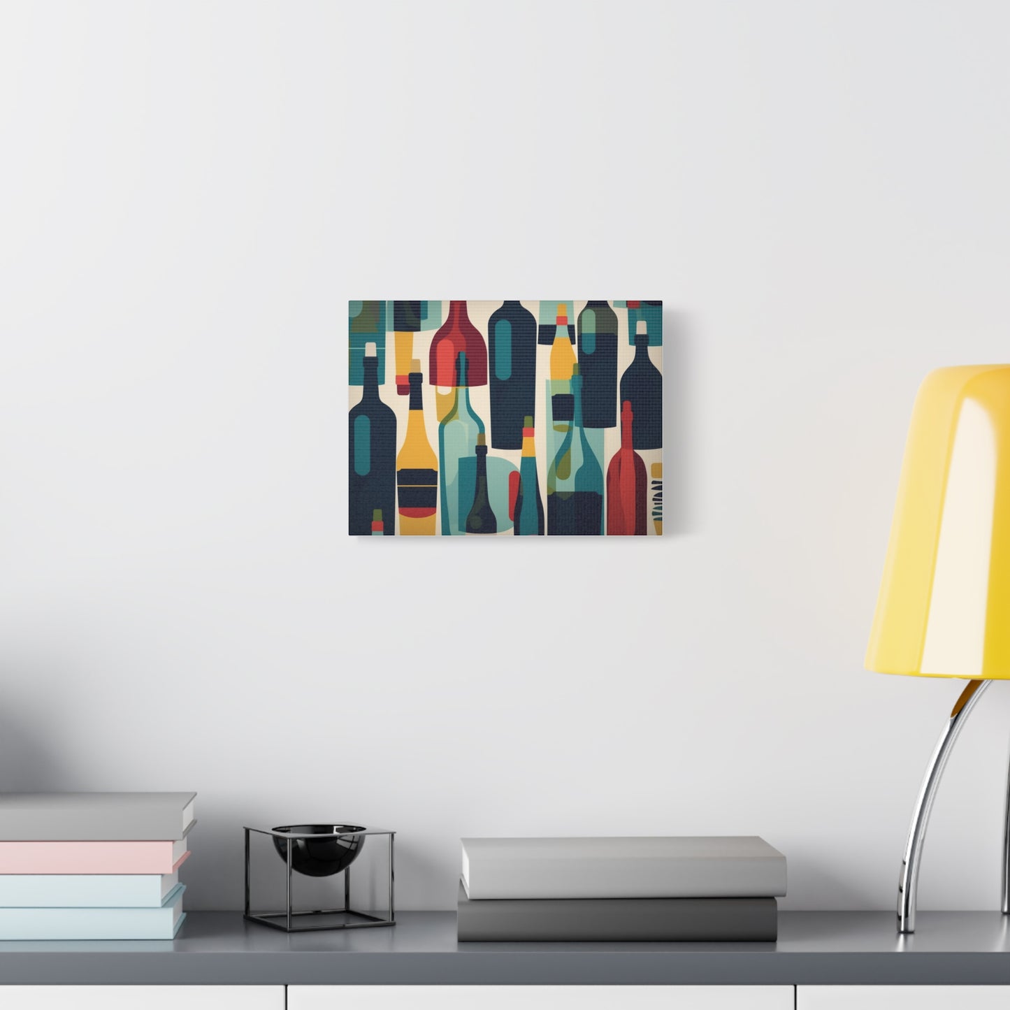 Bold Bottles — Canvas Wall Art