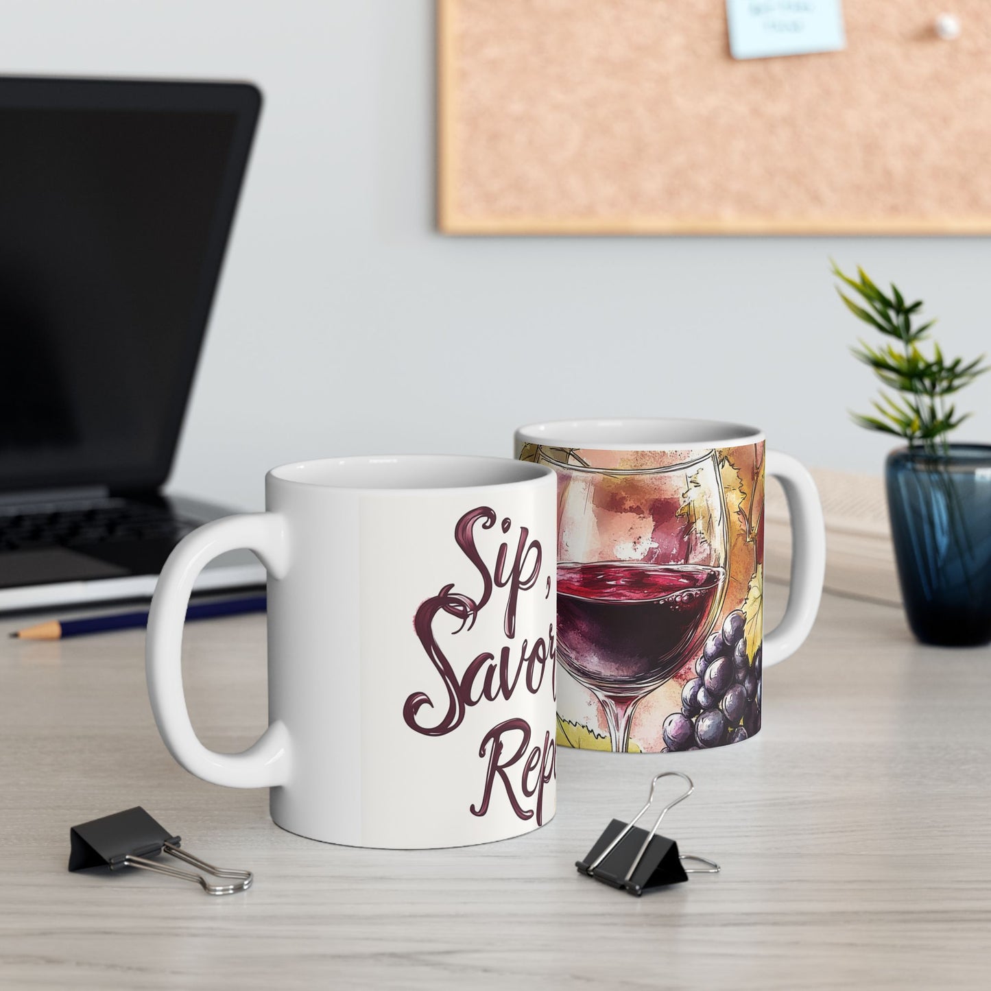 Sip Savor Repeat — 11oz Mug