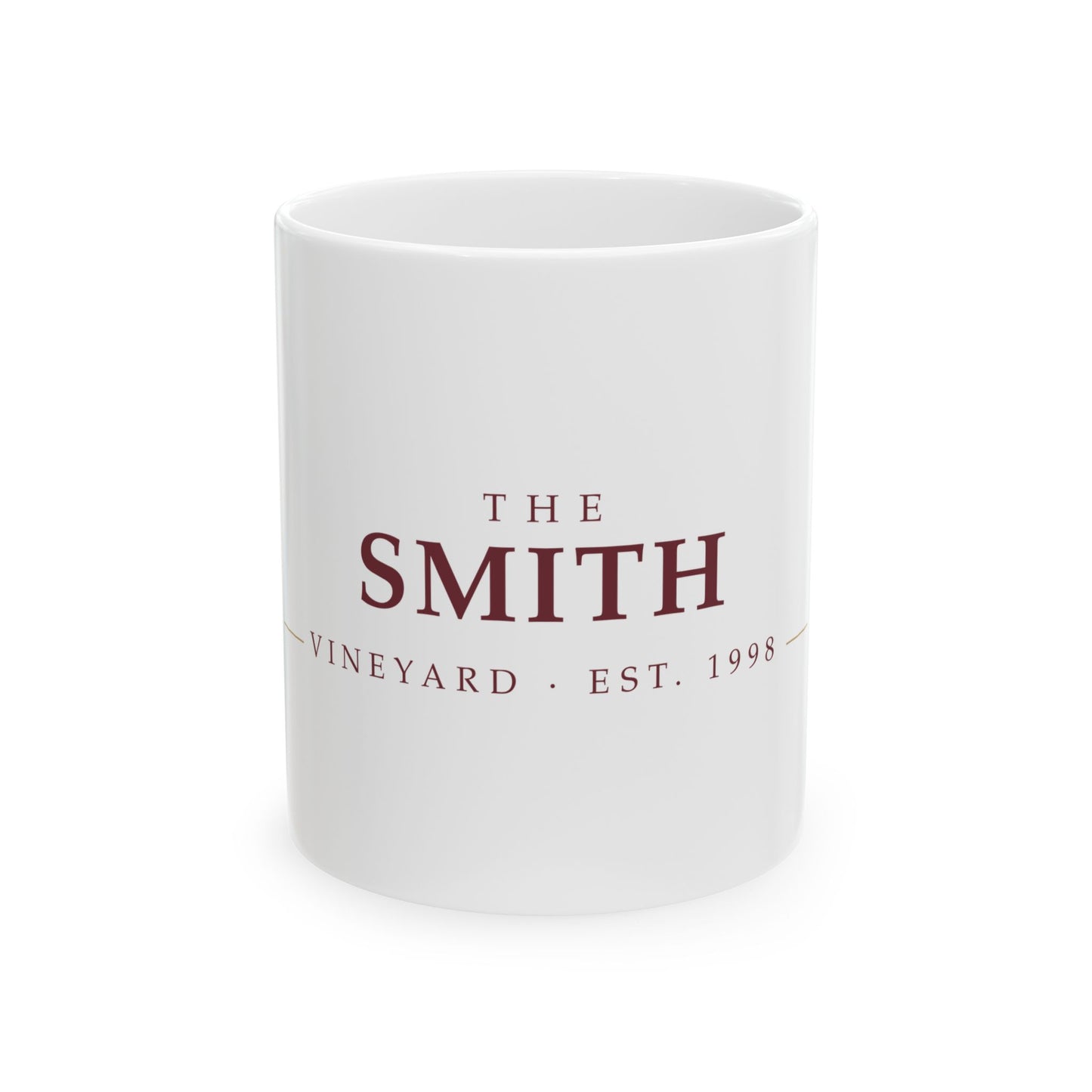 The [Your Name] Vineyard — Personalized 11oz Mug