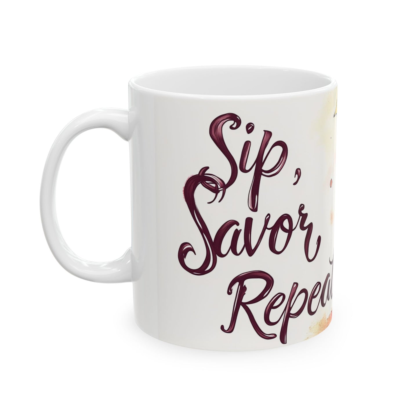 Sip Savor Repeat — 11oz Mug