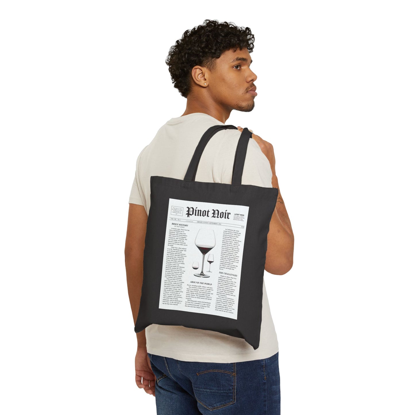 Pinot Noir — Canvas Tote