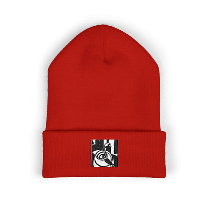 Abstract — Embroidered Beanie