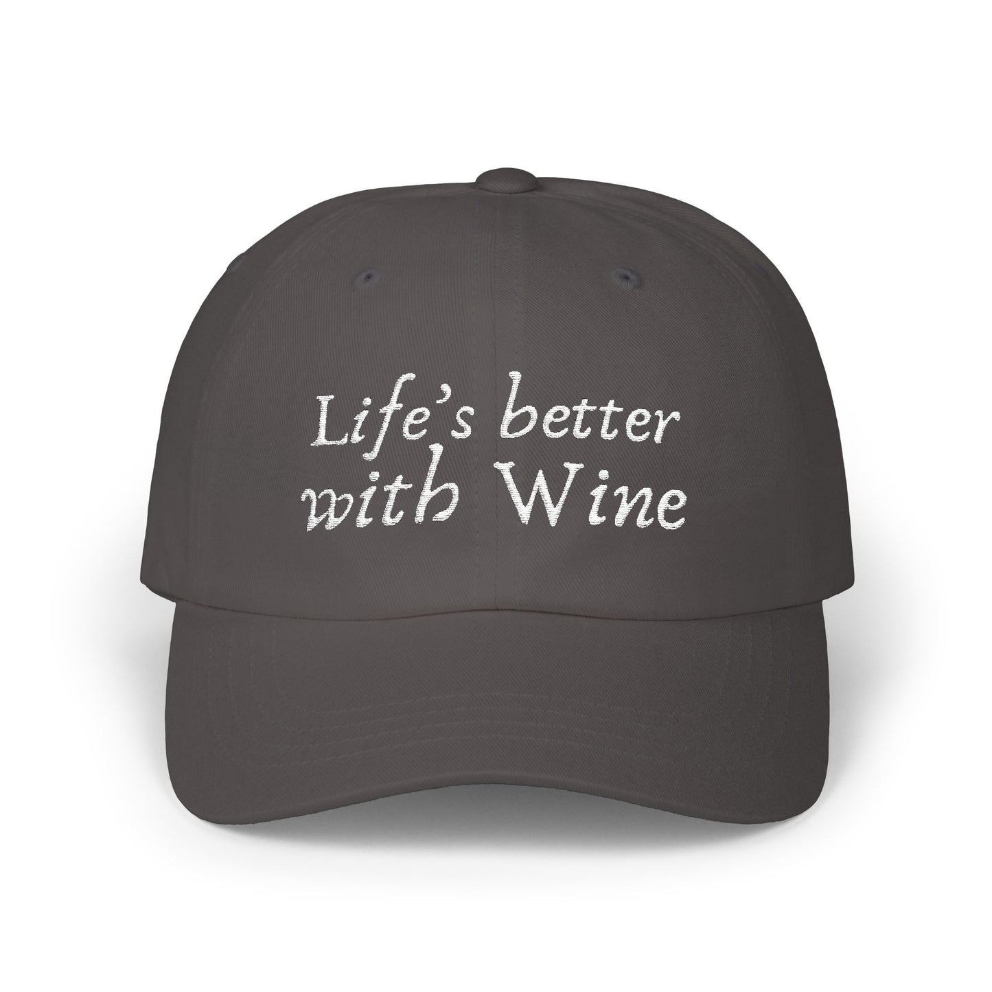Life's Better with Wine — Classic Cap (Colors)
