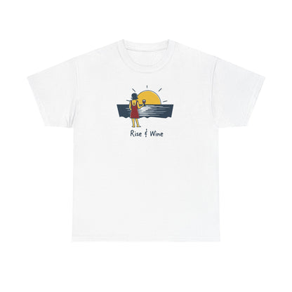 Rise & Wine — Doodle Tee