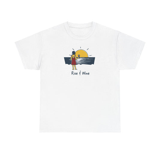 Rise & Wine — Doodle Tee