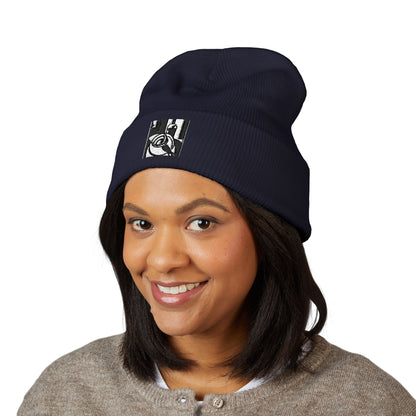 Abstract — Embroidered Beanie