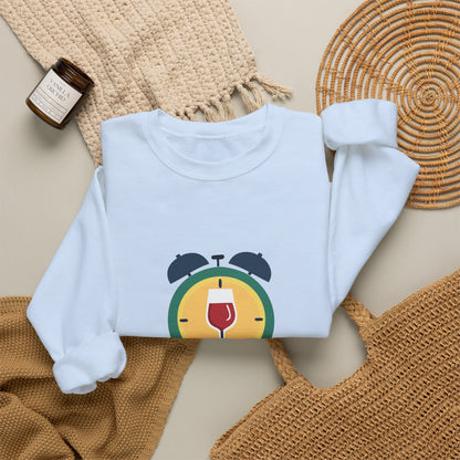 Time for Wine (Red Lovers) — Crewneck Sweatshirt