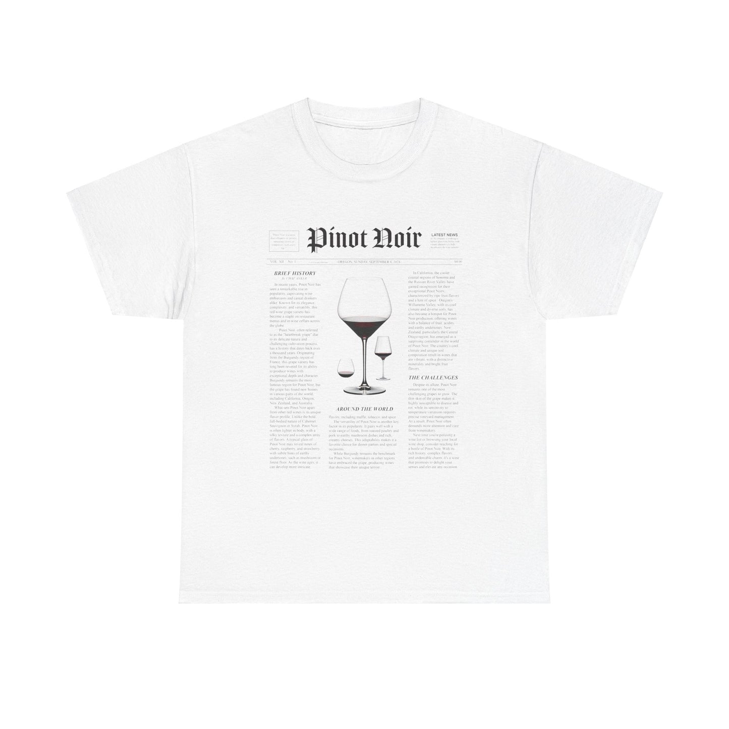 Pinot Noir News — Article Tee
