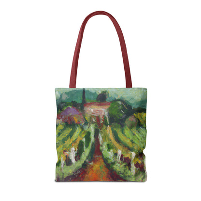 Impressionist Villa Vineyards — Canvas Tote