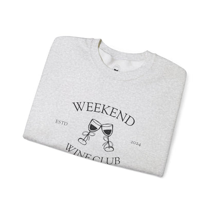 Weekend Wine Club — Crewneck Sweatshirt