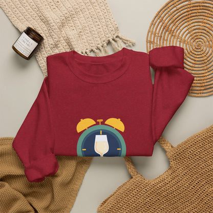 Time for Wine (White Lovers) — Crewneck Sweatshirt
