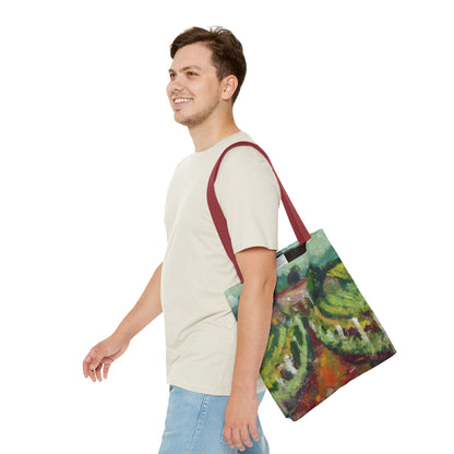 Impressionist Villa Vineyards — Canvas Tote