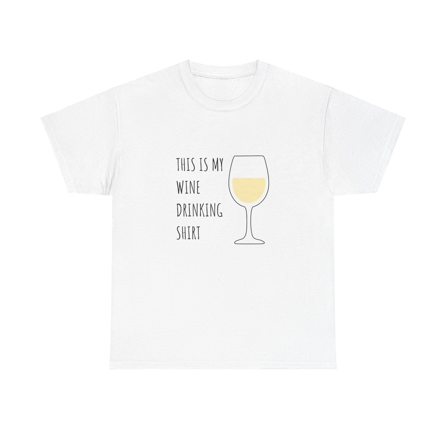 My White Wine Drinking Shirt — Classic Tee