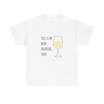 My White Wine Drinking Shirt — Classic Tee