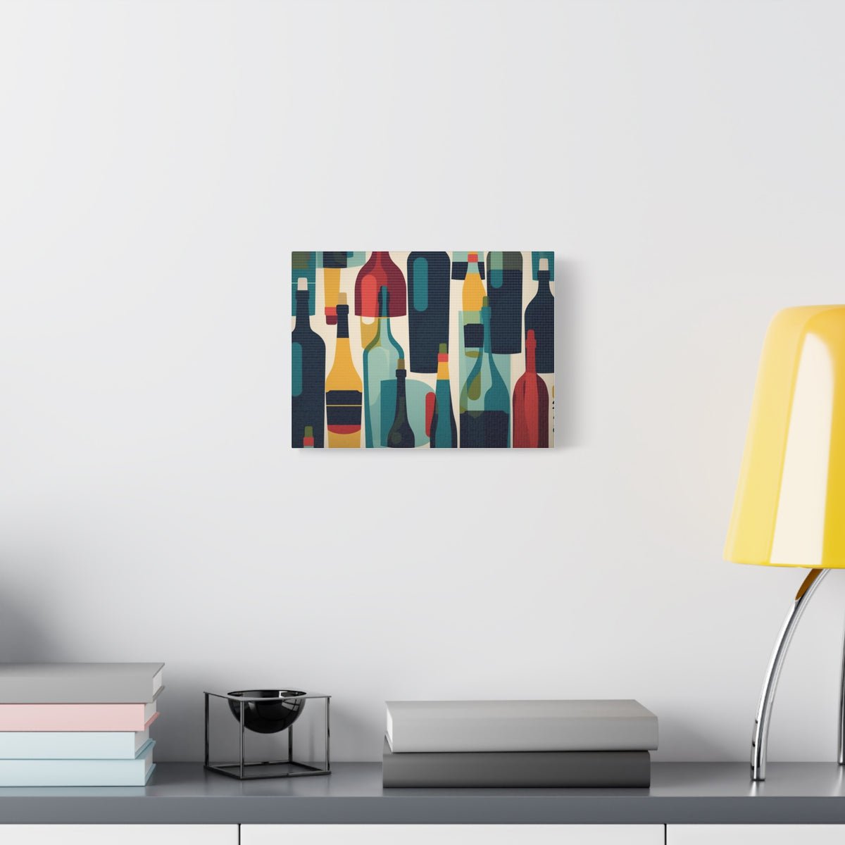 Bold Bottles — Canvas Wall Art