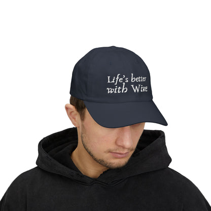 Life's Better with Wine — Classic Cap (Colors)
