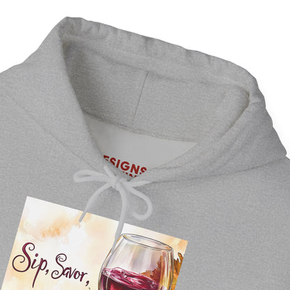 Sip Savor Repeat — Hoodie