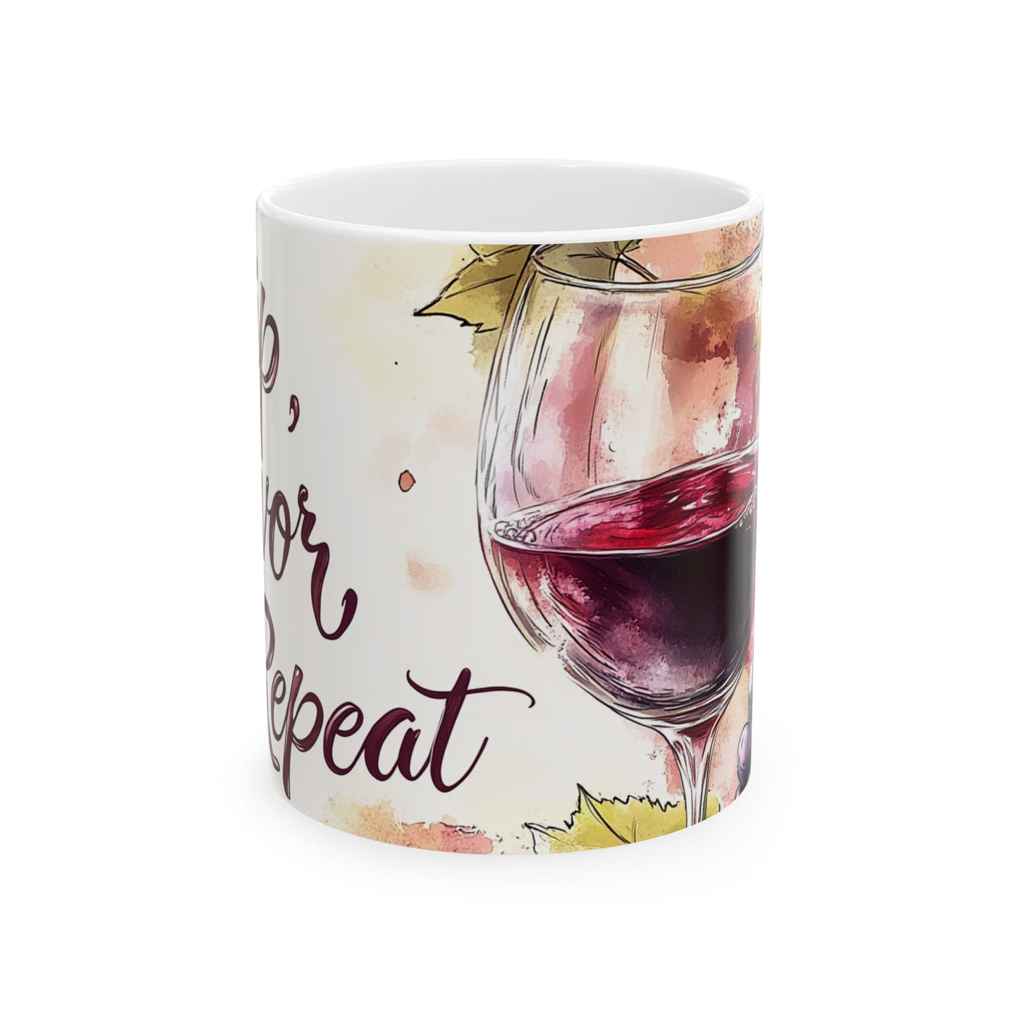 Sip Savor Repeat — 11oz Mug