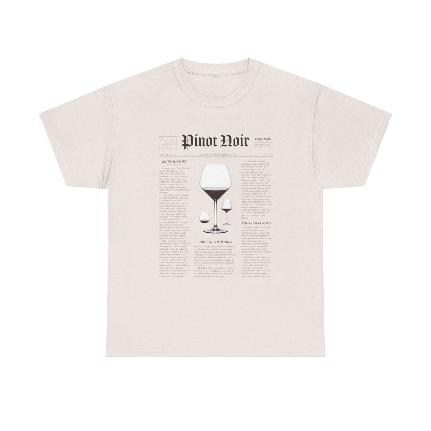Pinot Noir News — Article Tee