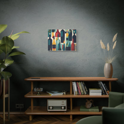 Bold Bottles — Canvas Wall Art