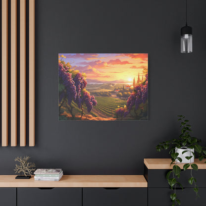 Luscious Grapes — Canvas Wall Art