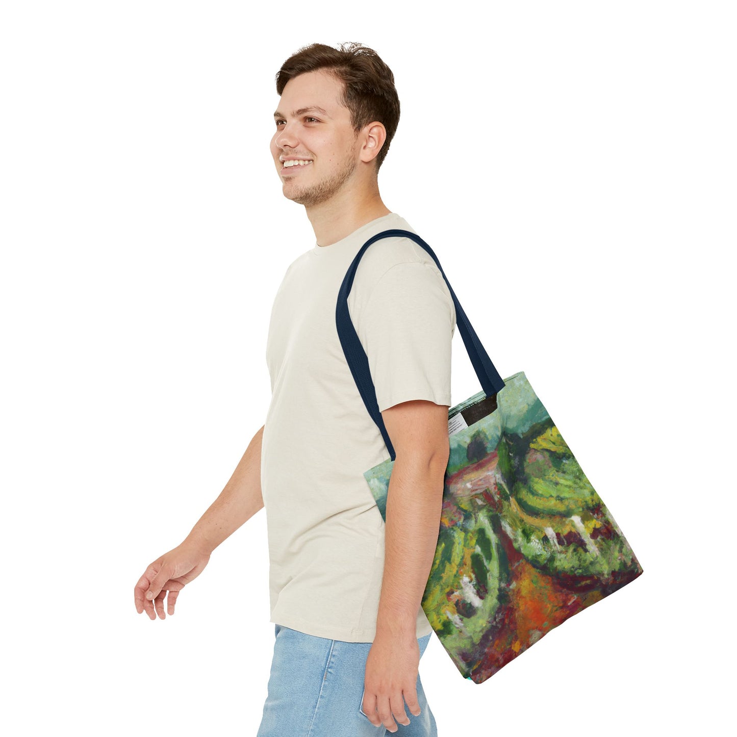 Impressionist Villa Vineyards — Canvas Tote