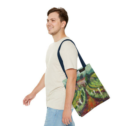 Impressionist Villa Vineyards — Canvas Tote