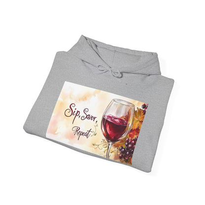 Sip Savor Repeat — Hoodie