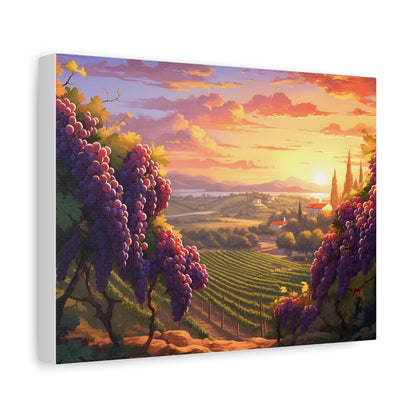 Luscious Grapes — Canvas Wall Art