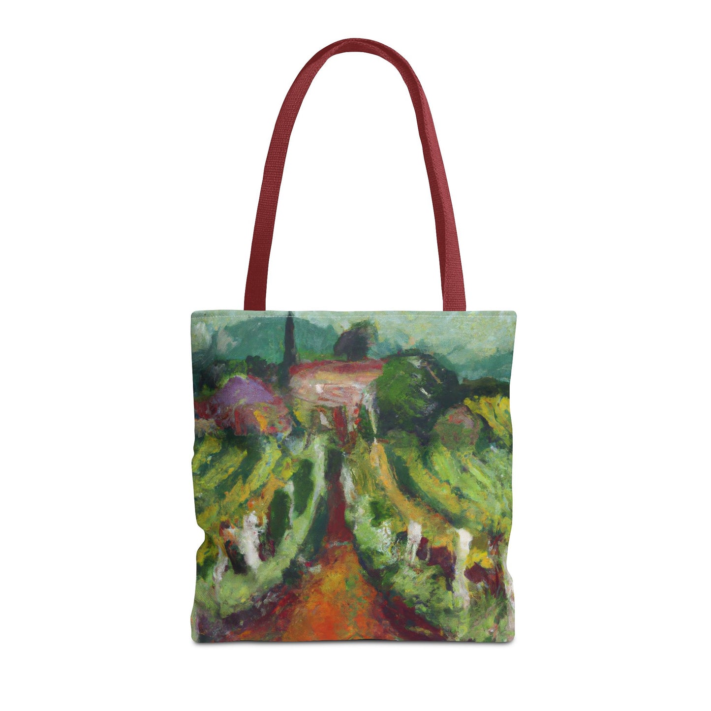 Impressionist Villa Vineyards — Canvas Tote