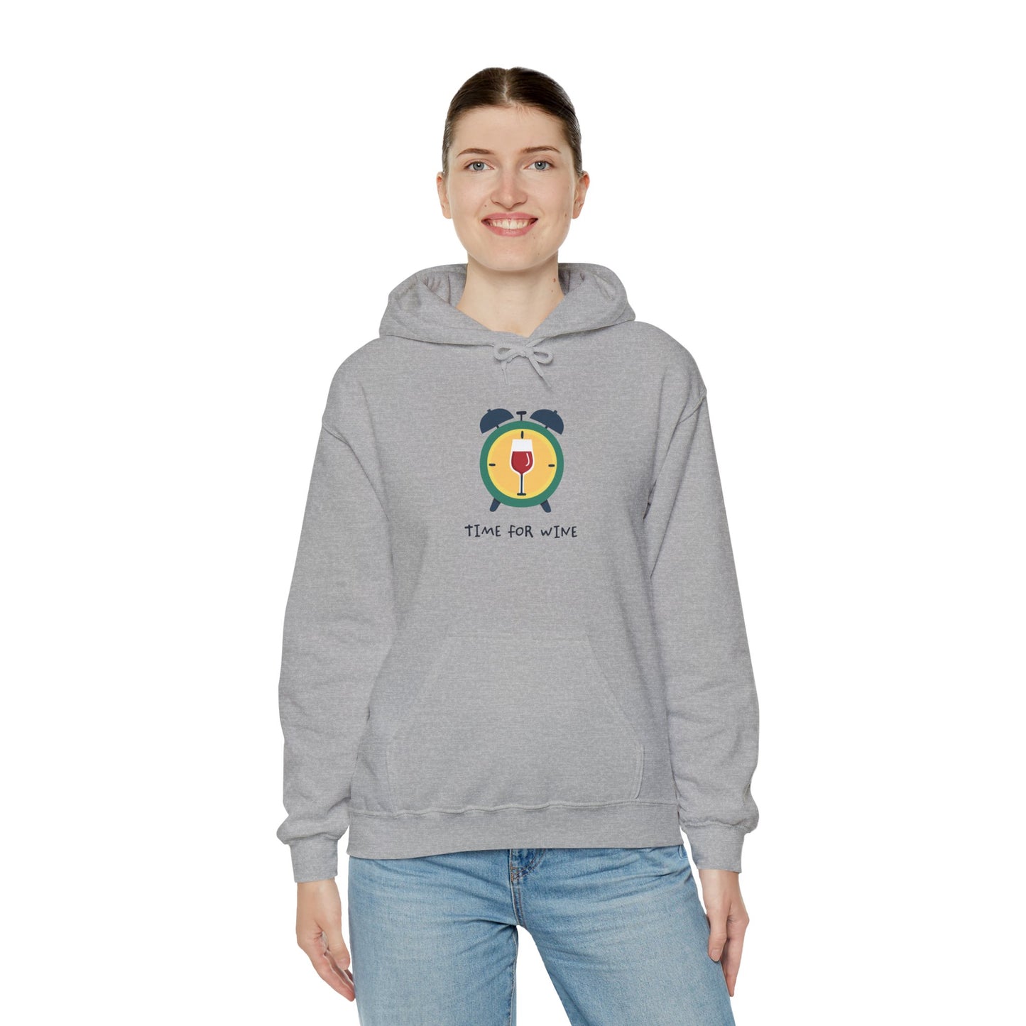 Time for Wine (Red Lovers) — Hoodie
