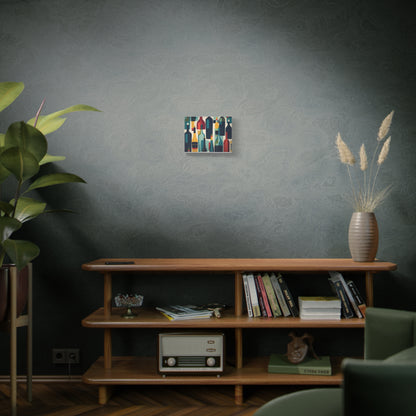 Bold Bottles — Canvas Wall Art