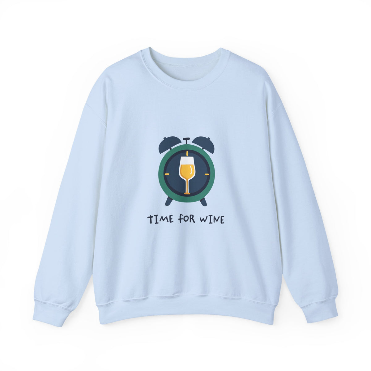 Time for Wine (White Lovers) — Crewneck Sweatshirt
