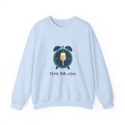 Time for Wine (White Lovers) — Crewneck Sweatshirt