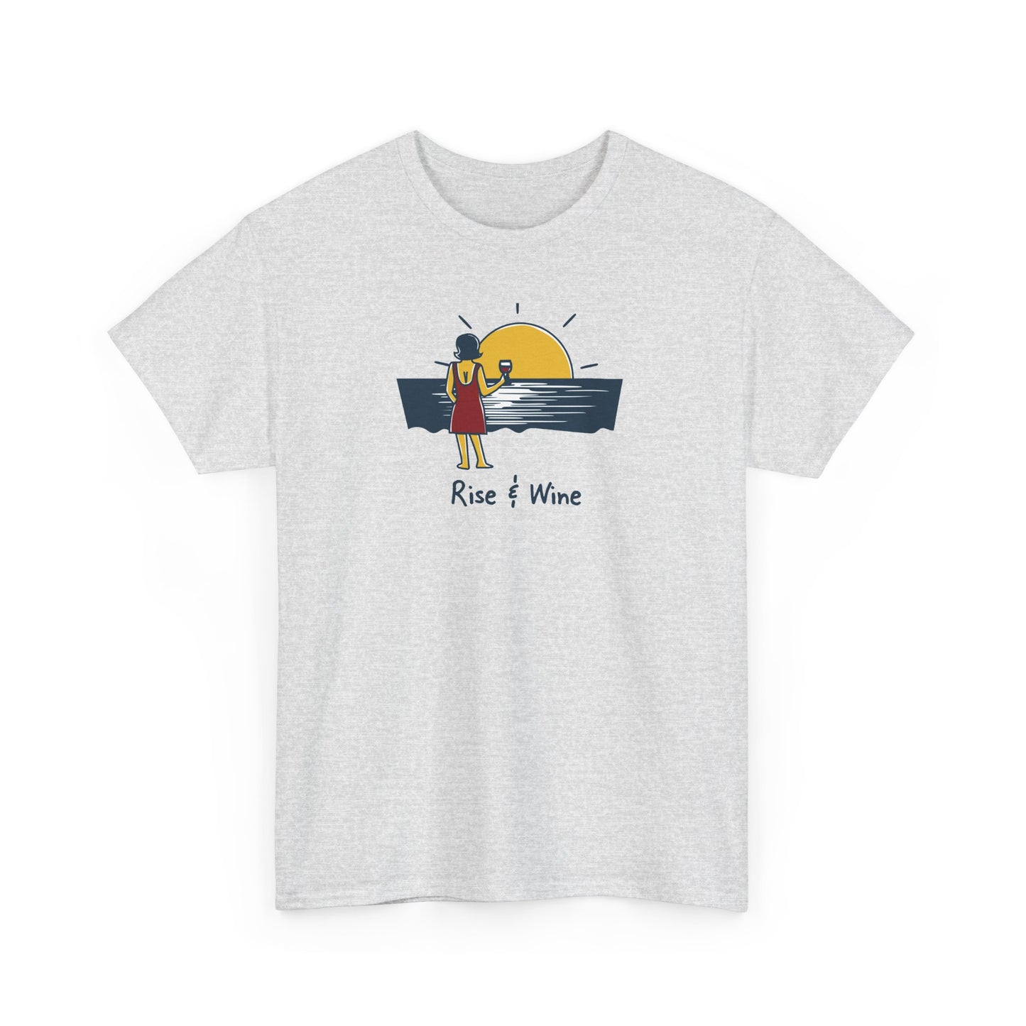 Rise & Wine — Doodle Tee