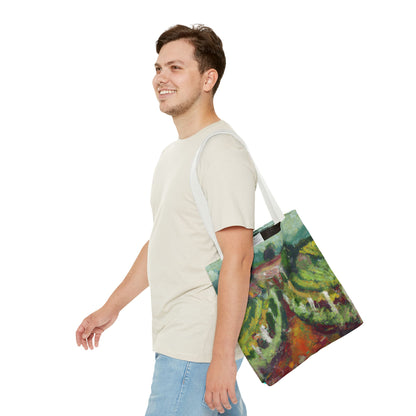 Impressionist Villa Vineyards — Canvas Tote