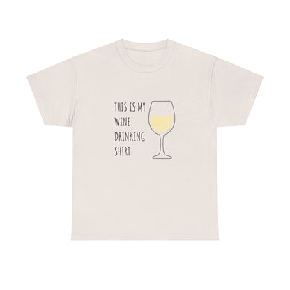 My White Wine Drinking Shirt — Classic Tee