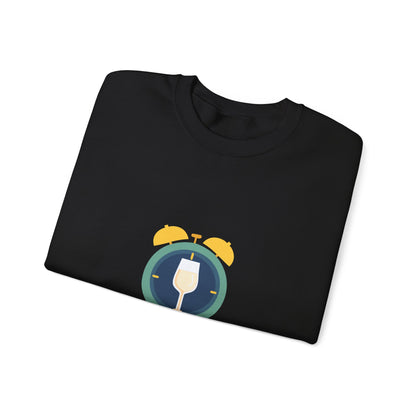 Time for Wine (White Lovers) — Crewneck Sweatshirt