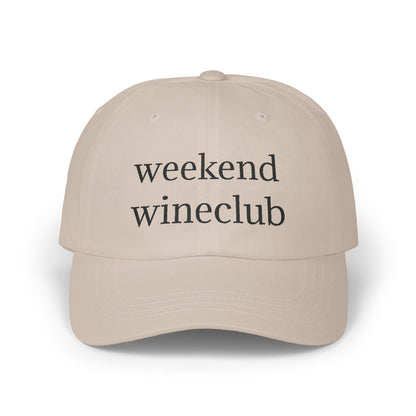 Weekend Wine Club — Classic Cap (Neutrals)