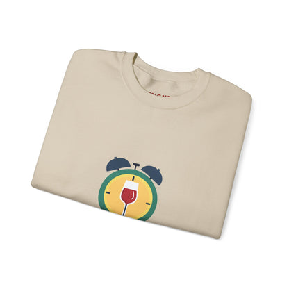 Time for Wine (Red Lovers) — Crewneck Sweatshirt