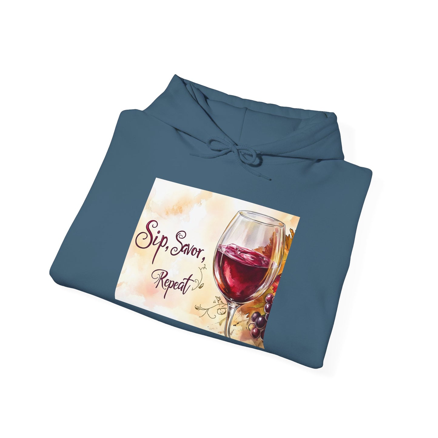 Sip Savor Repeat — Hoodie
