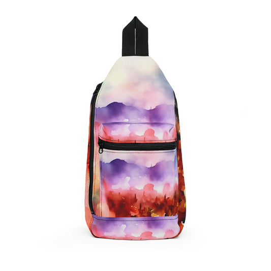 Fiery Vines — Crossbody Sling Bag