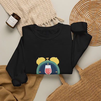 Time for Wine (Red Lovers) — Crewneck Sweatshirt